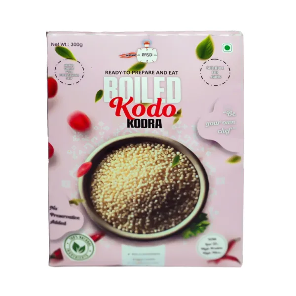 Boiled Kodo Millet