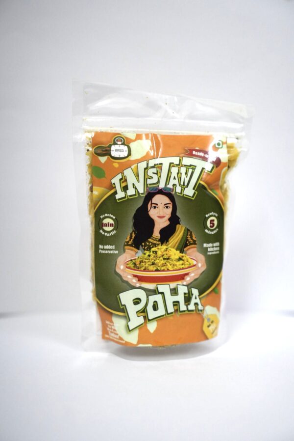 instant poha front